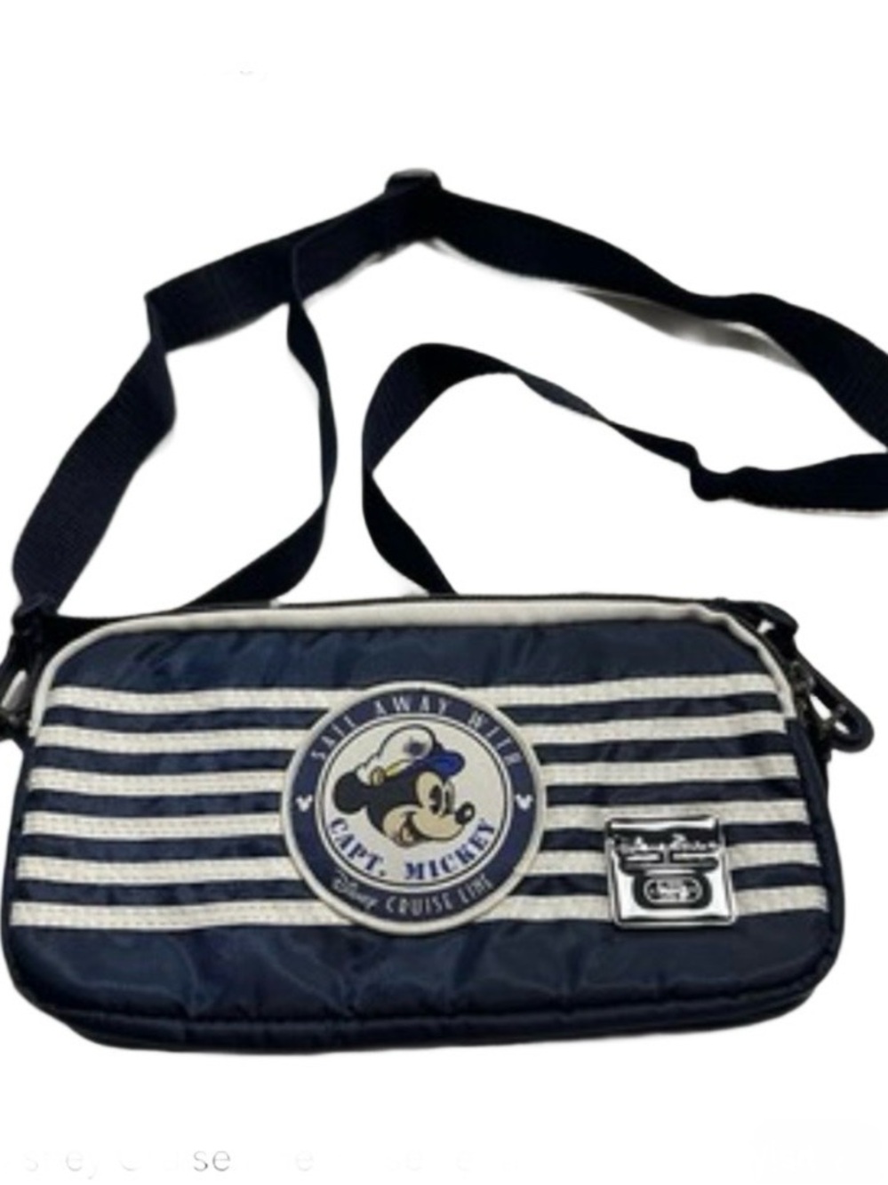Disney Cruise Line Lug "Sail Away with Capt. Mickey" Coupe XL Crossbody Bag